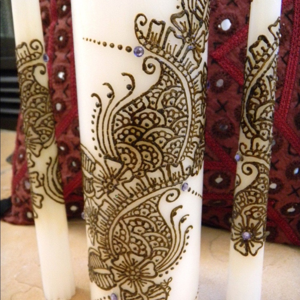 Unity Candle Set, New - Picture 3 of 4